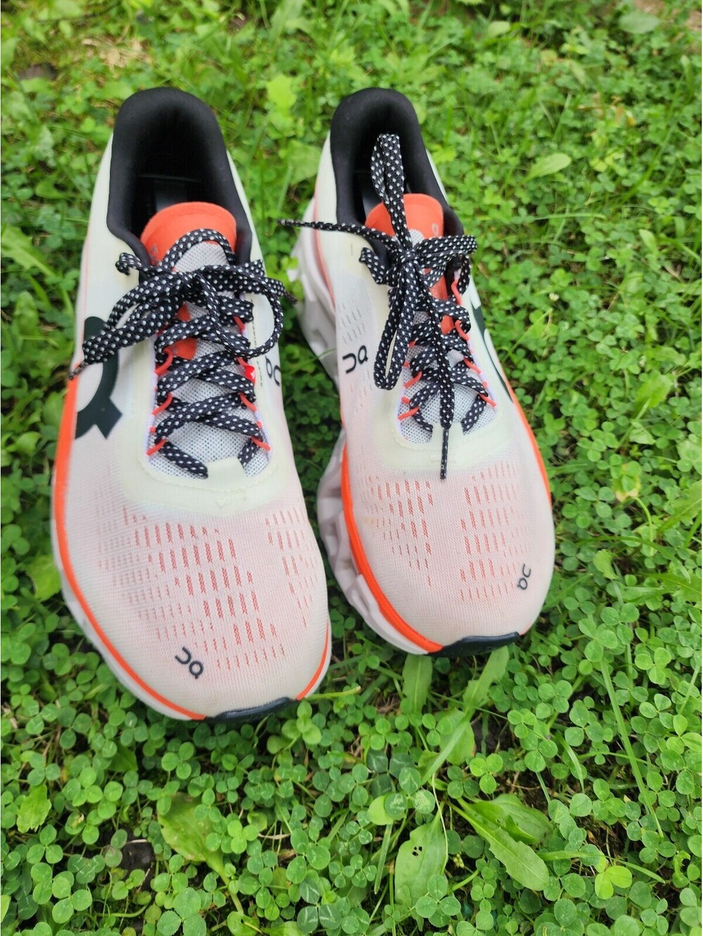 Size 8.5 - Women's On Cloudmonster 2 White Flame - Picture 9 of 9